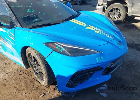 2021 Chevrolet Corvette Stingray Rwd 1Lt z USA, uszkodzony, nr VIN 1G1YA2D49M5112936